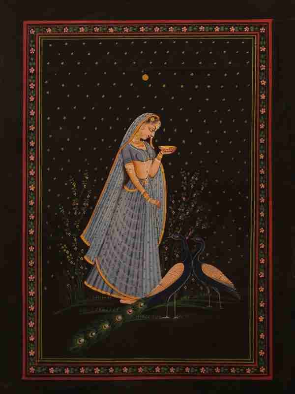 The Lady and the Peacocks